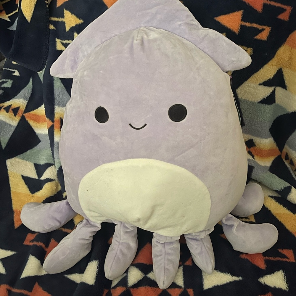 RARE Stacy 14 Inch Purple Squid Squishmallow - RARE Canadian Exclusive WITH TAG